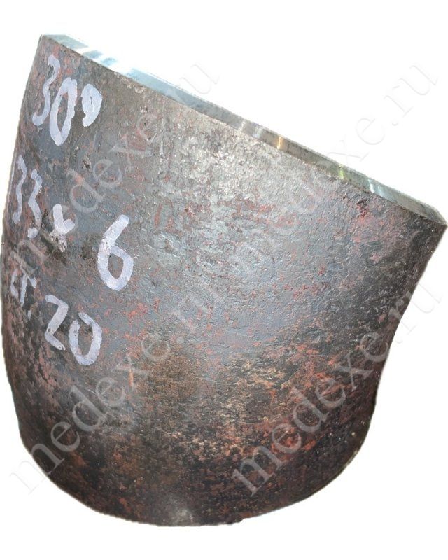 Отвод 45-159х6 ст.09г2c 45 град. 2 исп. ГОСТ 17375-2001 МС01 в Кирове