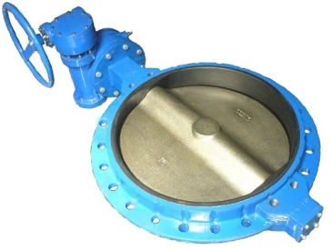 Затвор дисковый поворотный ABRA Ду800 Ру10 BUV-VF826D, межфланцевый, корпус - чугун, диск - чугун, редуктор, EPDM в Кирове