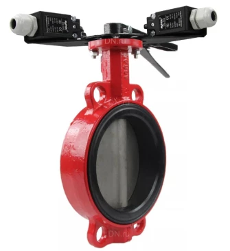 Затвор дисковый поворотный ABRA Ду150 Ру10/16 BUV-VF866D, межфланцевый, корпус - чугун, диск - нержавеющая сталь, рукоятка, EPDM в Кирове