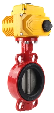 Затвор дисковый поворотный ABRA Ду150 Ру10/16 BUV-VF866D, межфланцевый, корпус - чугун, диск - нержавеющая сталь, с электроприводом, EPDM в Кирове